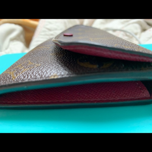Louis Vuitton Dark Pink Emilie Wallet!! - Picture 8 of 10